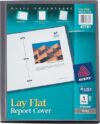 AVERY Lay Flat Report Cover, Clear Front, 47781