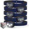 Energizer LED Headlamps Pro200 [5-Pack], IPX4