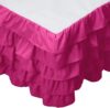 Elegant Comfort Leila Collection Multi-Ruffle Bed Skirt
