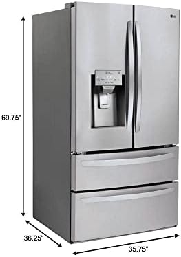 LG 28 Cu.ft. Smart Wi-fi French Door Refrigerator - Image 4