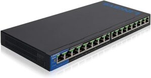 Linksys LGS116P 16-Port Unmanaged Gigabit Switch