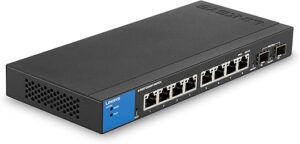 Linksys LGS310C 8 Port Gigabit Managed Switch