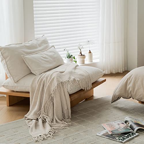 lifein Fall Boho Chenille Knitted Throw Blanket - Image 3