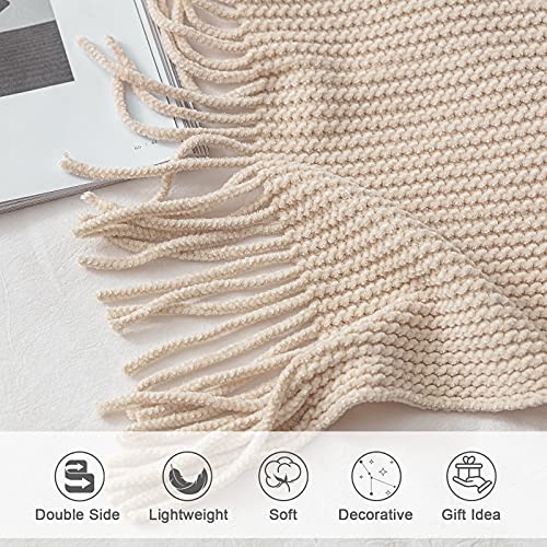 lifein Fall Boho Chenille Knitted Throw Blanket - Image 4