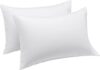 Amazon Basics Lightweight Super Soft Microfiber Pillowcase, Standard, White