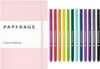 PAPERAGE Lined Journal Notebook & Fine Point Pens Bundle