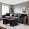 GIA Living Room Set: Coffee Table & 2 End-Tables