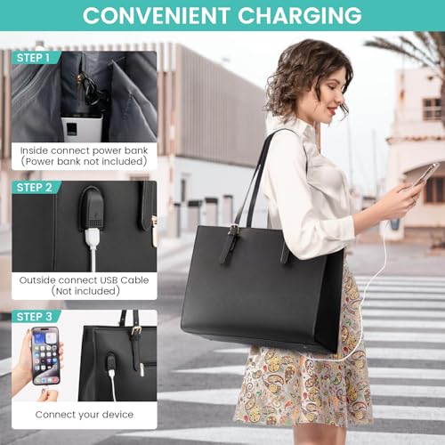 LOVEVOOK 17.3-Inch Laptop Bag For Women - Image 2