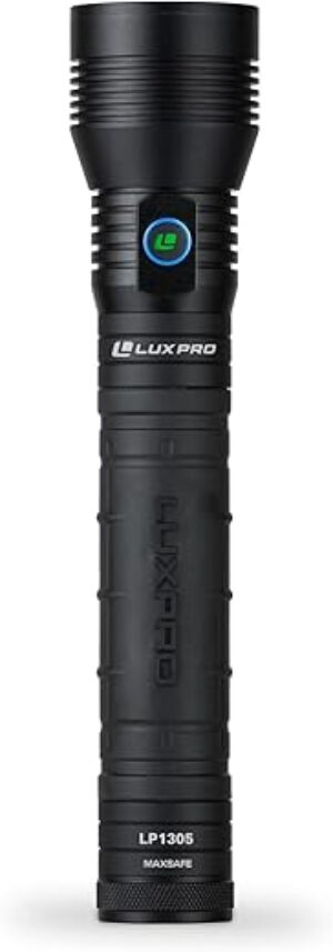LUXPRO LP1305 High-Output Handheld Flashlight - 2000 Lumens