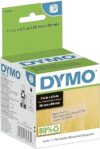 DYMO LW Mailing Address Labels, Clear, 1 Roll