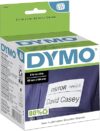 DYMO LW Name Badge Labels, White, 2-1/4″ x 4