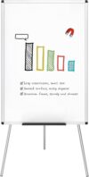 VIZ-PRO Magnetic Portable Easel Dry Erase Board