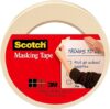 Scotch Masking Tape, 0.70 In x 54.6 Yd, 3436