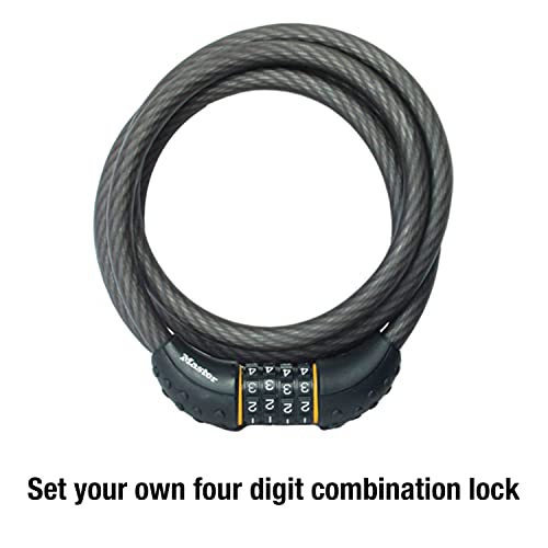 Master Lock Cable Lock, Set Your Own Combination, 8122D - Image 4