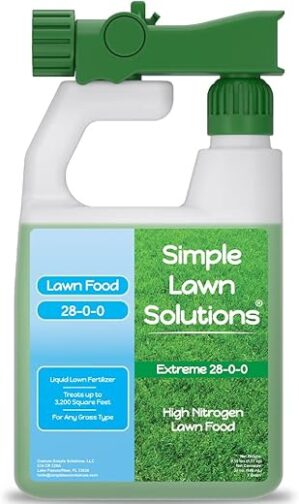 Simple Lawn Solutions Maximum Green & Growth Fertilizer 28-0-0