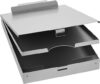 Amazon Basics Metal Clipboard With 2 Compartments, Silver