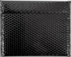 Aviditi Metallic Self-Seal Bubble Mailers, Black