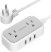 TESSAN Mini Power Strip With USB Ports