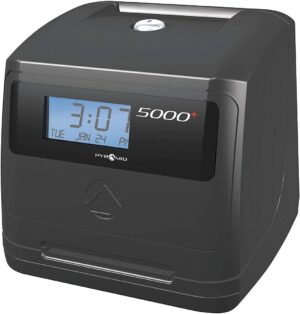 Pyramid Time Systems Model 5000 Auto Totaling Time Clock