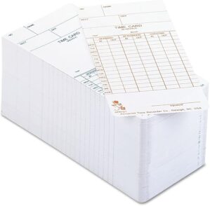 Acroprint Model ATR121 Weekly/Biweekly Time Cards