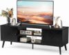 Sweetcrispy Modern TV Stand For 55-60 Inch TV