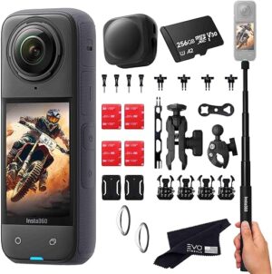 Insta360 Motorcycle Bundle: 8K Waterproof 360 Action Camera
