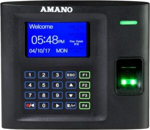 AMANO MTX-30 Fingerprint Time Clock System