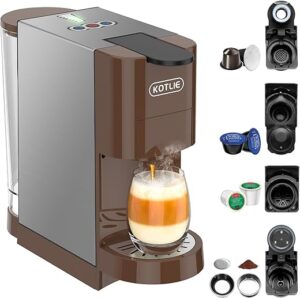 KOTLIE Multifunctional 5in1 Espresso Machine, 19Bar