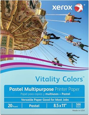 Xerox Multipurpose Blue Copy Paper, 500 Sheets