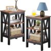 VECELO Nightstands For Living Room Or Bedroom