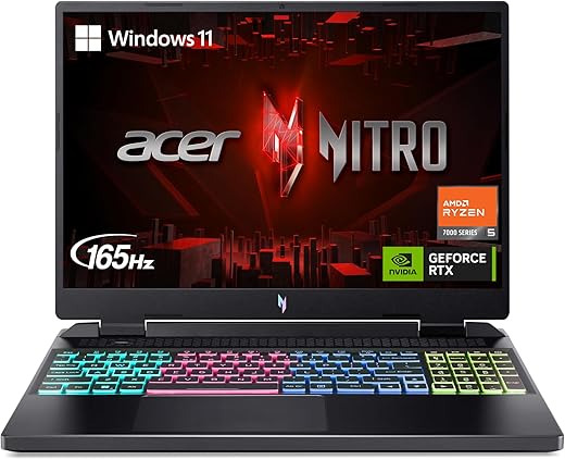 acer Nitro 16 Gaming Laptop | Ryzen 5 7640HS