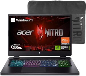 acer Nitro 17 Gaming Laptop | Ryzen 7 CPU AN17-41-R8N5