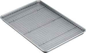 Amazon Basics Nonstick Baking Sheet & Cooling Rack Set