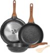 ESLITE LIFE Nonstick Ceramic Frying Pans Set