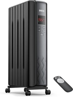 Dreo Oil Filled Radiator Heater With Remote