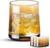 Laurel & Nash Old Fashioned Whiskey Glasses Set 8 oz