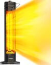HAIMMY Outdoor Electric Patio Heater, 34-Inch, 1500W