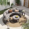 SUNSITT Outdoor Patio Furniture 7-Piece Sectional Set