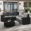 LayinSun Outdoor Patio Furniture Set, 6 Pieces