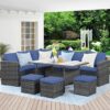 Wisteria Lane Outdoor Patio Furniture Set, 7 Piece