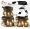 addlon Outdoor String Lights – 160FT Total