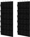 Gorilla Grip Over Door Shoe Organizer, 24 Pockets