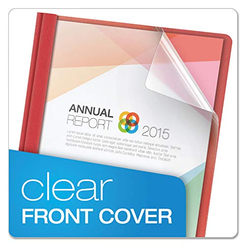 Oxford Clear Front Report Covers, Assorted Colors (55813EE) - Image 2