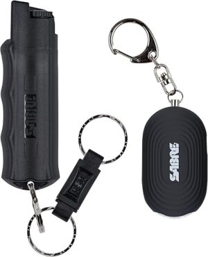 SABRE Personal Safety Kit: Pepper Spray & Alarm