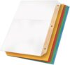 Cardinal Poly Ring Binder Pockets, Multi-Color (84007)