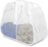 Whitmor Pop & Fold Double Laundry Hamper