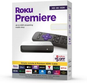 Roku Premiere Streaming Media Player, 3920R