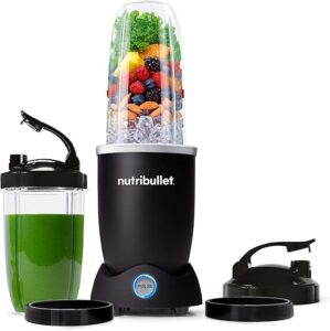 NutriBullet Pro+ 1200 Watt Personal Blender – Matte Black
