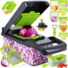 SNIFITAR Pro 14-in-1 Vegetable Chopper Slicer Dicer