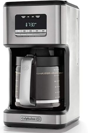 Calphalon Programmable Coffee Maker With Glass Carafe